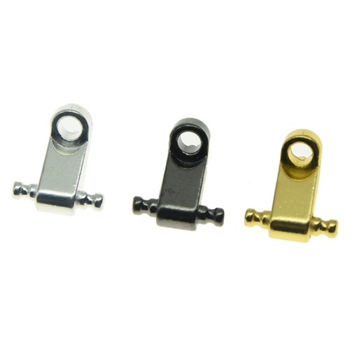 2x Silver Guitar String Trees Retainer Guides Fits Fender American Strat Tele - Picture 5 of 6
