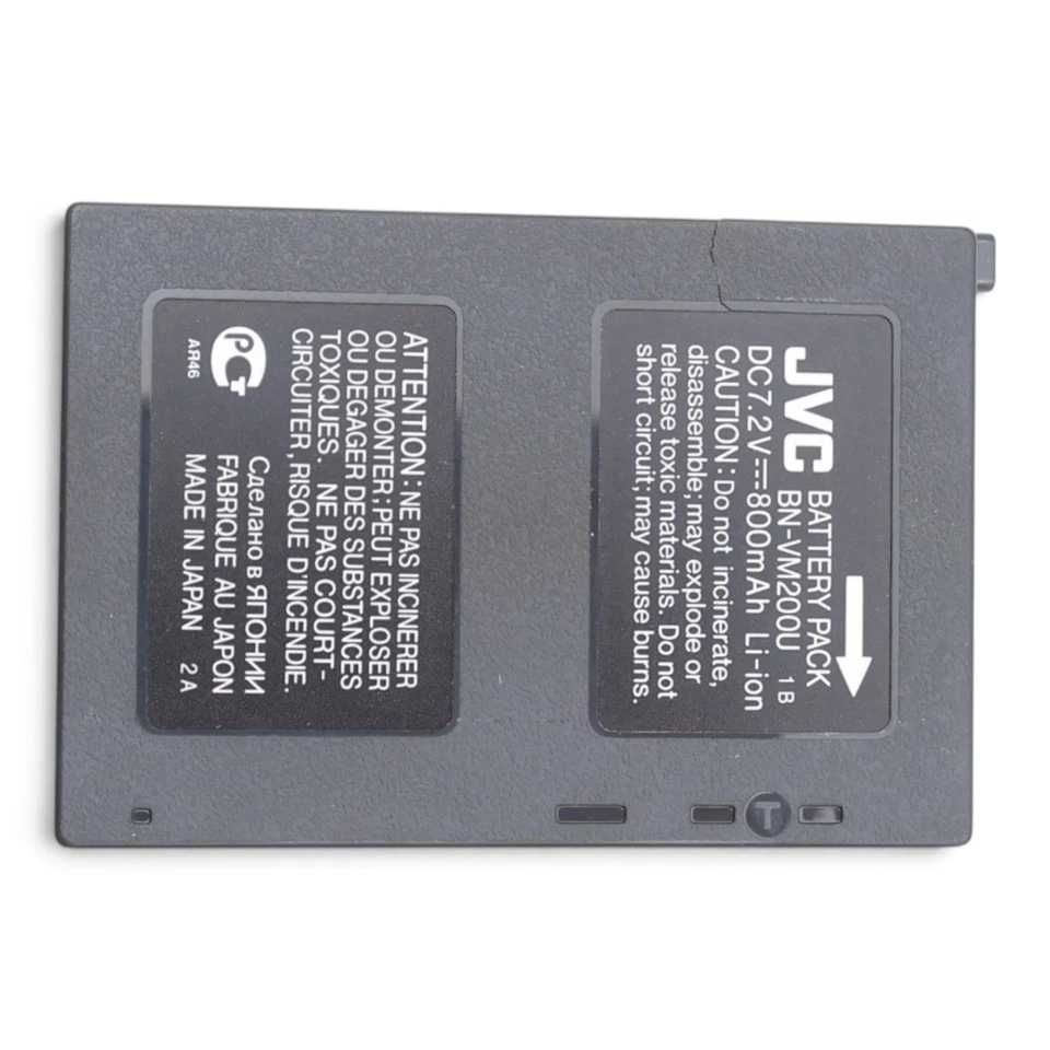 JVC BN-VM200U Batterie Pack Batterie Rechargeable Pour Caméra - Photo 1/1