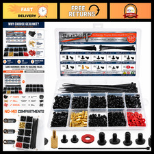537-Piece Computer Screw Kit - M.2 Screws, Motherboard Standoffs Fasteners