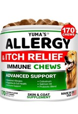 Dog Allergy Relief Chews Dog Itching Skin Relief Treatment Pills 170 Treats