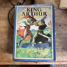 King Arthur And His Knights By Henry Frith Illustrated By Frank Schoonover 1932