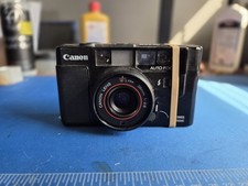 Canon AF35M Autoboy 35mm Film Camera Black FOR PARTS Or REPAIR