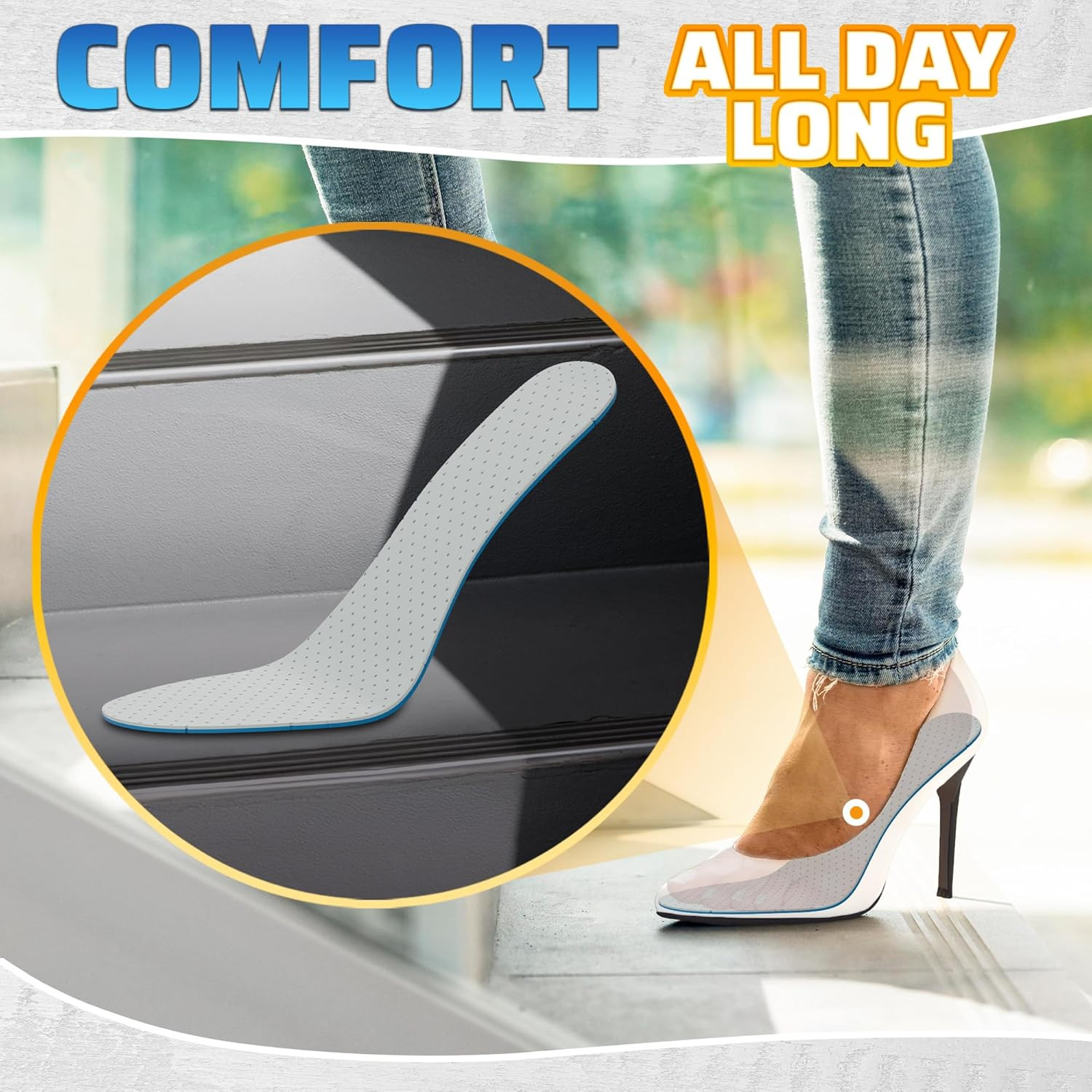 Wool Shoe Inserts - Universal Inserts for Winter & Summer Shoe Inserts for Women