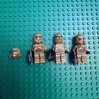 LEGO Star Wars Geonosian Clone Troopers lot of 3 +extra helmet