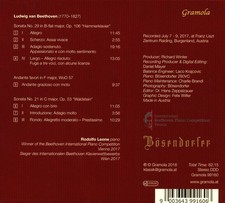 KLAVIERSONATEN OP.53  106 NEW CD
