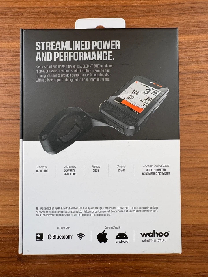 Computadora de ciclismo/bicicleta Wahoo Element Bolt v2 GPS (excelente estado) Foto 2 de 4