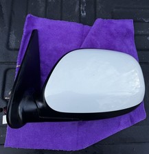 ✅2001-07 Toyota Sequoia Driver Side Mirror | OEM LH Manual-Fold WHITE