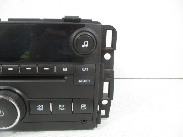 2010-2013 Chevy Avalanche 1500 MP3 CD Radio Receiver USB OEM LKQ - Image 3 of 4