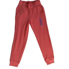 RBX Ribbed Elastic Drawstring Coral Comfort Lounge Joggers Women's Small NWT