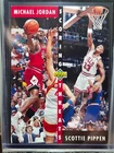 Michael Jordan Scottie Pippen Chicago Bulls 1992 Upper Deck #62 HOF