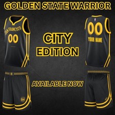 Golden State Warrior 11 Sets Of Basketball Team Uniforms City Edition