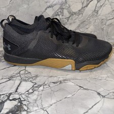 Under Armour TriBase Reign 3 Training Shoes Black Gum 3023698-001 Men's 11.5