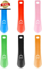 6Pcs Small Travel Shoe for Kids Horn Mini Portable Plastic Shoehorn 15Cm 5.8 Inc