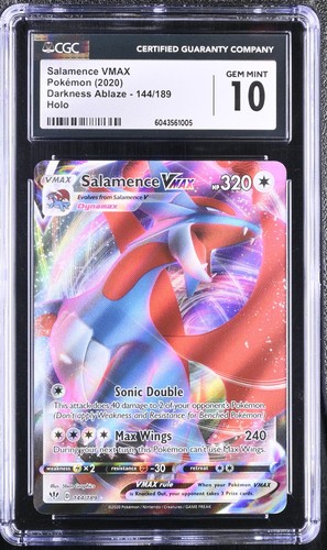 Salamence VMAX graded CGC 10 for sale on eBay