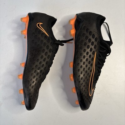 Nike Flyknit Phantom Ultra Venom FG schwarz/orange FG UK 10 Fußballschuhe  