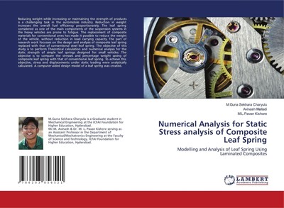 M. Guna Sekhara Charyulu (u. a.) | Numerical Analysis for Static Stress...