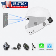 Motorcycle Helmet Hud E6 Head Up Display Bluetooth Gps Carplay Android Auto