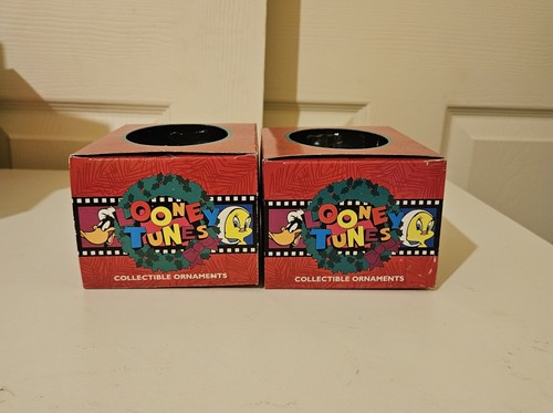 Vintage 1996 Matrix Looney Tunes Bugs Bunny & Tweety Vogel Weihnachtsschmuck - Bild 5 von 10