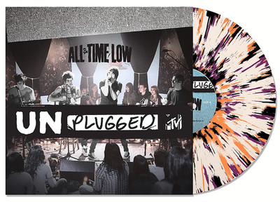All Time Low - MTV Unplugged - Clear Orange Purple Black Splatter Vinyl LP New