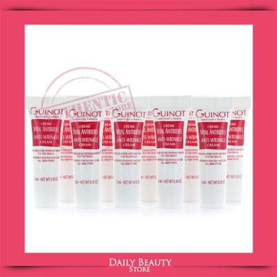 Guinot Anti Rides Anti Wrinkle Cream 6 Samples NEW FASTSHIP