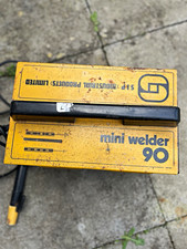 SIP Mini Vintage Welder 90 AC Stick Arc Welder Machine Cables Electrode Holder