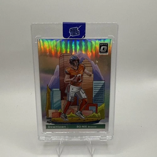 2024 Panini Donruss Optic - Downtown! Bo Nix #19 (RC)