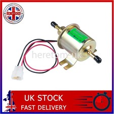 12V Universal Low Pressure Electric Fuel Pump HEP-02A Petrol Gas Diesel Car UK