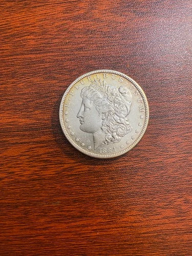 1884-S Morgan $1 – AU Circulated – Better Semi-Key San Francisco Date