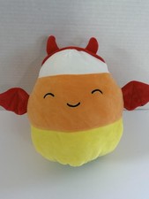 FlipAMallows Squishmallows Devil Candy Corn Bat Reversible Plush Watermelon 8"