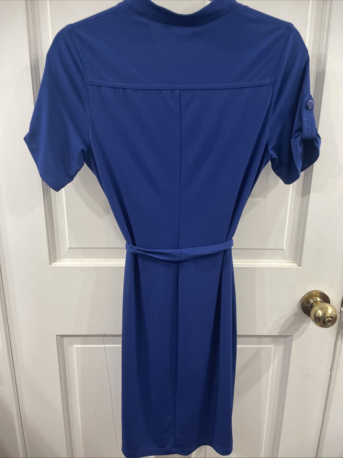 Fenn Wright Mansion Formal Solid Blue Polyester S… - image 7