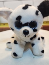 Ty Beanie Babies Catcher Dalmatian Dog 6" Plush Stuffed Animal VelveTy Puppy