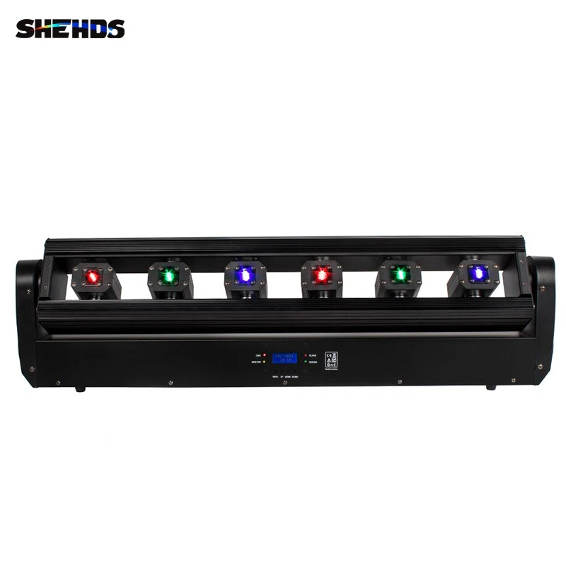 New Version 6x500mw 6 Eyes RGB-RGB Moving Head Laser Light For Bar DJ Stage - Image 3 of 4
