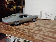 1970 Pontiac Gto Palladium Silver Promo W Box Dealer Model 1970 Pontiac Gto Palladium Silver Promo W Box Dealer Model