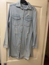 GUESS Woman’s Denim Shirt Dress Size M
