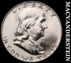 1963-D Franklin Half Dollar-Choice Gem Brilliant Unc +++ No Reserve #G8609