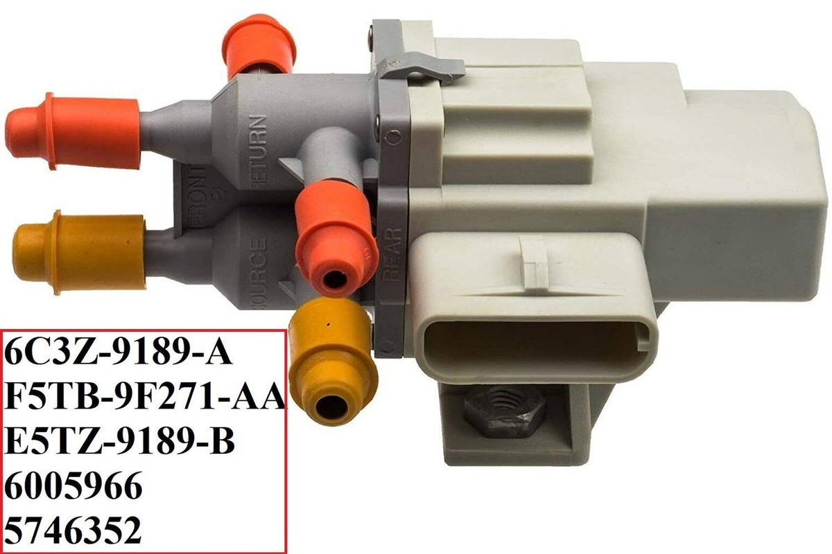 6C3Z9189A Fuel Tank Selector Valve Assembly,6 Ports 6C3Z-9189-A