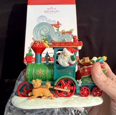 Signed (21x) HALLMARK Santas Christmas Train Event Exclusive MIB Very Rare! -43D