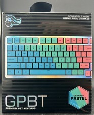 Pastel GPBT Premium Keycaps for GMMK PRO / 2 Glorious PC Gaming Race NEW