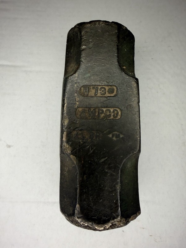Ampco BRASS BRONZE Non-Sparking Sledge Hammer USA Oil Gas refinery 12lb  Head