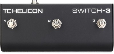 TC-Helicon Switch-3 3 Button Footswitch (2-pack)