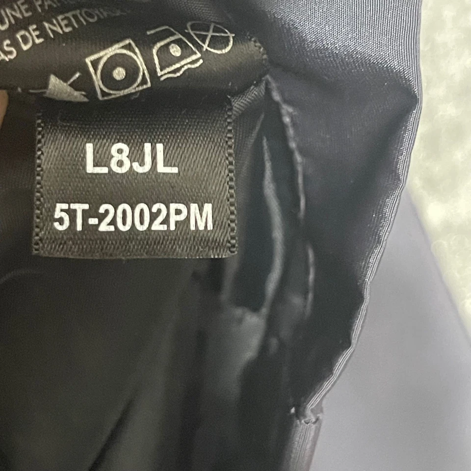 Chaqueta TECH by TUMI Gris Carbón Ligera Cremallera Completa Resistente al Agua con Capucha Foto 4 de 4