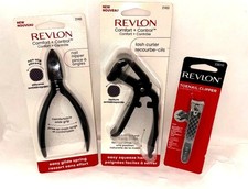 3PK - Revlon Lash Curler #21453 / Nail Nipper #21455 & Toe nail  Clipper #33010