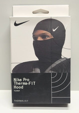 Nike Pro Therma-FIT Hyperwarm Hood Balaclava Black OSFM Football New in Box