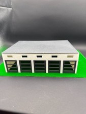 Fahrzeughalle Feuerwehrhalle LKW-Depot Spur H0 1:87 Diorama Feuerwache 3D-Druck