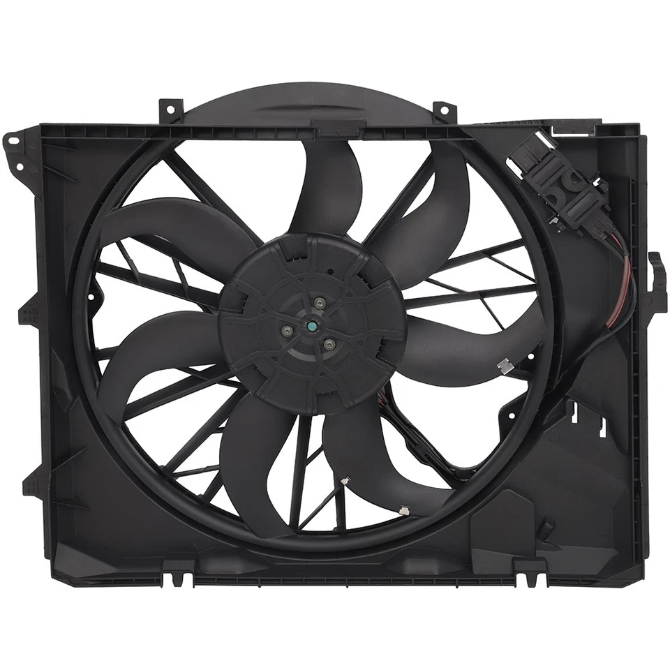 Electric Radiator Cooling Fan Kit For 2009 2010 BMW 328i xDrive 2011-2013 - Image 2 of 4