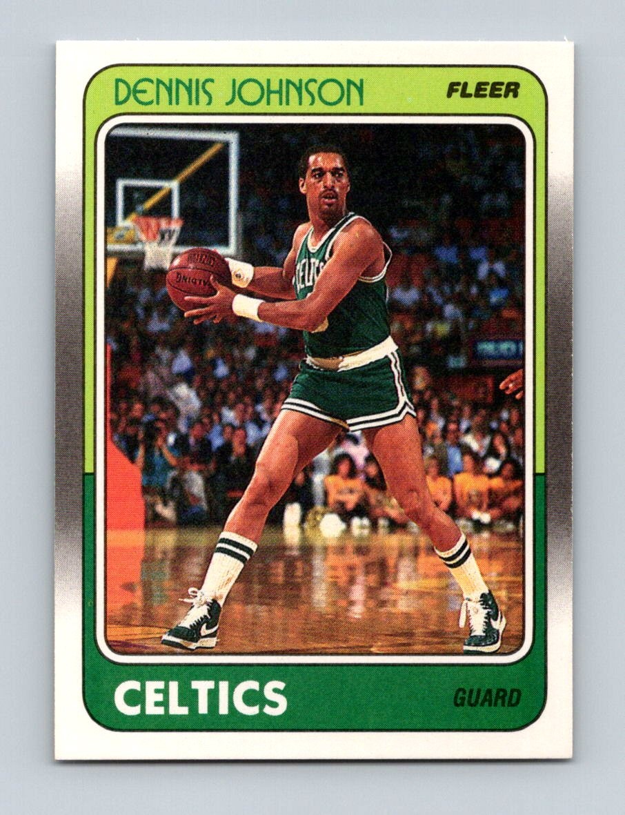 1988-89 Fleer #10 Dennis Johnson Boston Celtics