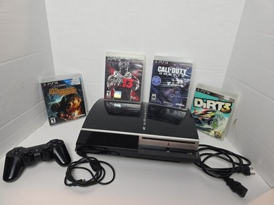 Sony PlayStation 3 PS3 Console (CECHK01) 80GB Bundle Tested Working!