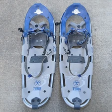 L.L. Bean Pathfinder Tubbs Size 25” Snowshoes Winter Walkers Blue