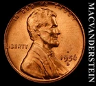 1956-D Lincoln Wheat Cent - Choice Gem Brilliant Uncirculated No Reserve  #L7411
