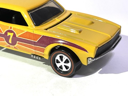 1970 Hot Wheels Redline Heavy Chevy Camaro Spoiler HK Green